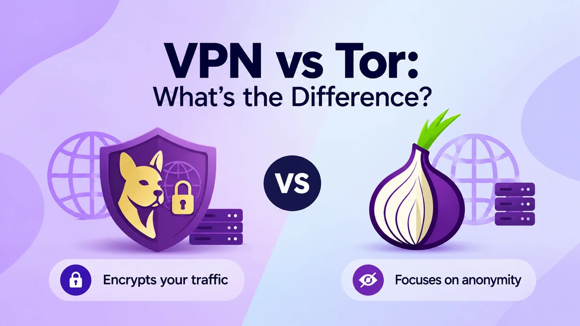 VPN vs Tor: What's the Difference? Privacy and Security Guide